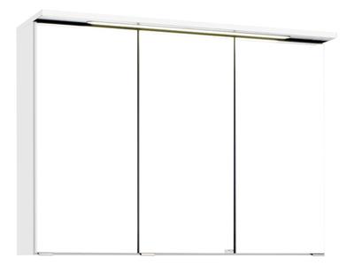 HELD Badkamer spiegelkast Bologna 3D (LED-inbouwlamp, Wit, Breedte: 90 cm)