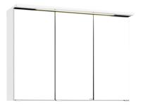 HELD Badkamer spiegelkast Bologna 3D (LED-inbouwlamp, Wit, Breedte: 90 cm)