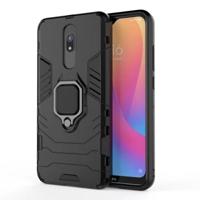 Voor Xiaomi Redmi 8/8A schokbestendige PC + TPU geval met magnetische ring houder (zwart)