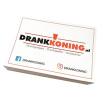 DrankKoning Sticker - A7 - 10.5 x 7.4cm