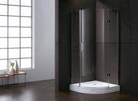 Kwartronde cabine met 1 deur 100