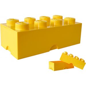 Opbergbox Brick 8 geel (4004)