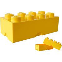 Opbergbox Brick 8 geel (4004)