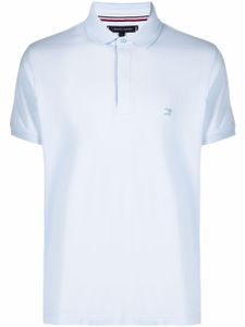 Tommy Hilfiger polo à logo brodé - Bleu