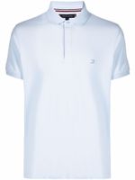 Tommy Hilfiger polo à logo brodé - Bleu