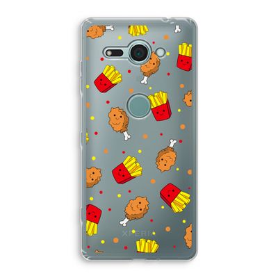 Chicken 'n Fries: Sony Xperia XZ2 Compact Transparant Hoesje