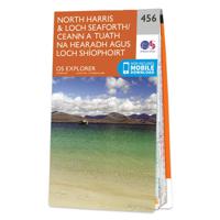 Wandelkaart - Topografische kaart 456 OS Explorer Map North Harris & L - thumbnail