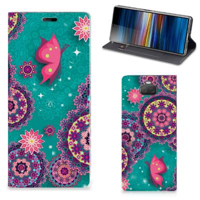 Sony Xperia 10 Plus | Bookcase | Cirkels en Vlinders