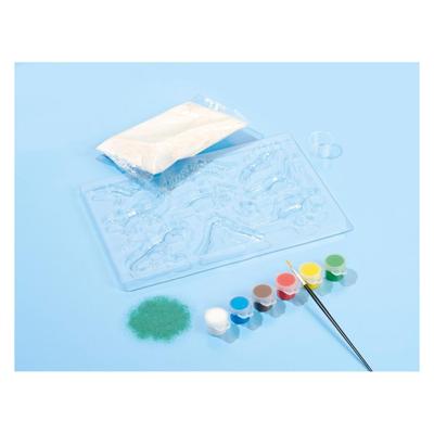 Totum dino forever - gips gieten en schilderen