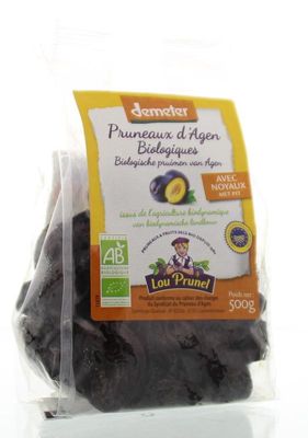 Lou Prunel Agen pruimen met pit 44/45 XL Demeter bio (500 gr)