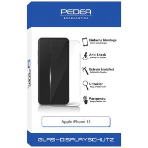 Pedea 50170098 Screenprotector (glas) Geschikt voor: iPhone 15 1 stuk(s)