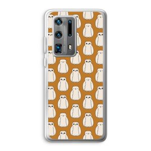 Uilen: Huawei P40 Pro Plus Transparant Hoesje