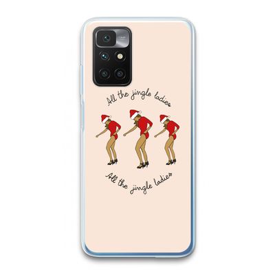 Jingle Ladies: Xiaomi Redmi 10 Transparant Hoesje