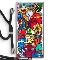 No Rules: Sony Xperia XZ1 Transparant Hoesje met koord