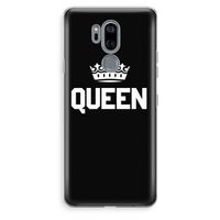 Queen zwart: LG G7 Thinq Transparant Hoesje