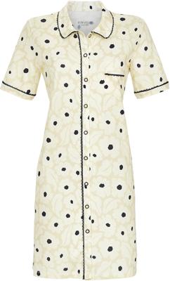 Gebloemd doorknoopnachthemd Ringella Gebloemd doorknoopnachthemd Ringella