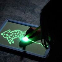 Glow in the dark-tekenbord - thumbnail