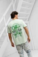Off The Pitch Higher Purpose T-Shirt Heren Lichtgroen - Maat S - Kleur: Mint | Soccerfanshop