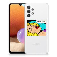 Samsung Galaxy A32 4G | A32 5G Enterprise Editie Silicone Back Cover Popart Oh Yes - thumbnail