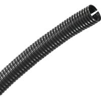TRU COMPONENTS 1593173 TC-CRR19P203 Beschermslang (ribbelslang) Zwart 19.30 mm per meter