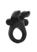 Rabbit Cockring - Black Rabbit Cockring - Black