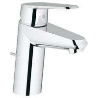 GROHE Eurodisc Cosmopolitan waterbesparende wastafelkraan met waste chroom 2338420E - thumbnail