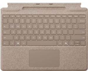 Microsoft Surface Pro Type Cover met penopslag Duinzand Qwerty