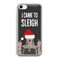 Came To Sleigh: iPhone SE 2020 Transparant Hoesje