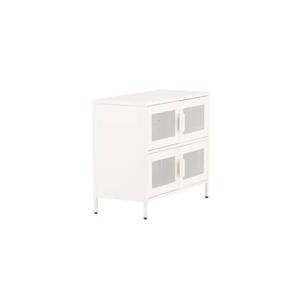 Fjôrd - Dressoir Wit 90cm - Metaal - Nett