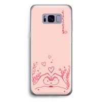 Love is in the air: Samsung Galaxy S8 Plus Transparant Hoesje