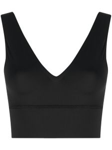 Reebok débardeur crop à col v - Noir