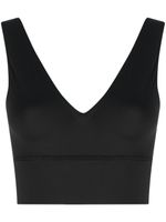 Reebok débardeur crop à col v - Noir