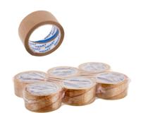 BSTech Solvent plakband Grijs 48 mm x 60 m 6 stuk(s)