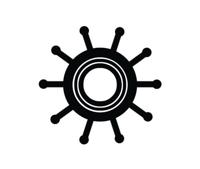 Cef Impeller Ø14,29xø65x68,2mm / 10 Schoepen Ø14,29xø65x68,2mm