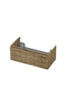 Onderkast INK 1 lade greeploos met houten keerlijst 90 cm x 45 cm x 35 cm Naturel eiken 1257533 Onderkast INK 1 lade greeploos met houten keerlijst 90 cm x 45 cm x 35 cm Naturel eiken 1257533