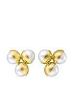 TASAKI boucles d'oreilles en or 18ct à perles d'eau douce