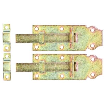 Deur schuifslot verzinkt - 2x - 12 cm - Deurbeveiliging