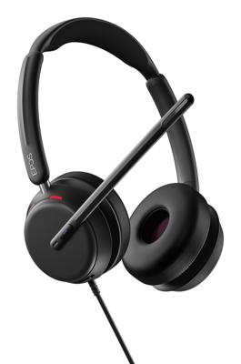 EPOS IMPACT 860T Headset Bedraad Hoofdband Kantoor/callcenter USB Type-C Zwart