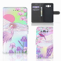 Samsung Galaxy J7 2016 | Telefoonhoesje | Met pasjeshouder | Bird Samsung Galaxy J7 2016 | Telefoonhoesje | Met pasjeshouder | Bird