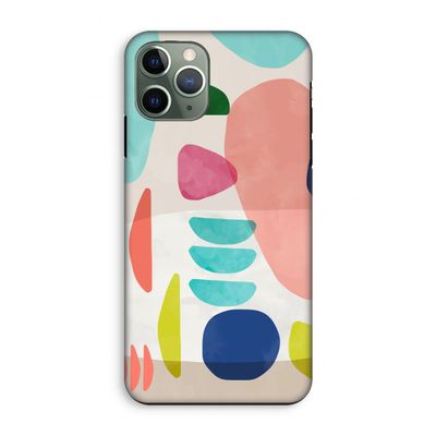 Bold Rounded Shapes: iPhone 11 Pro Tough Case