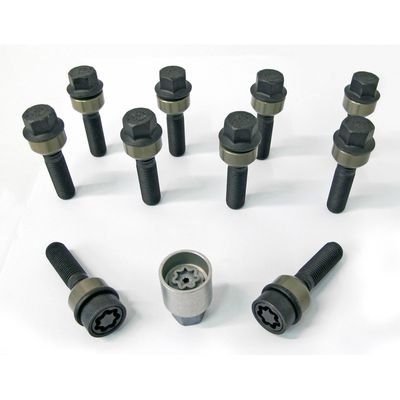 H&R Wielboutenset bolkonisch met beweegbare ring R14 M14x1.50 - Lengte 74mm - 10 stuks (bv. Porsche) HR1457406SET