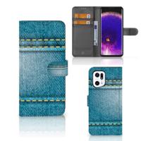 OPPO Find X5 Pro | Wallet Case | met Pasjes | Jeans