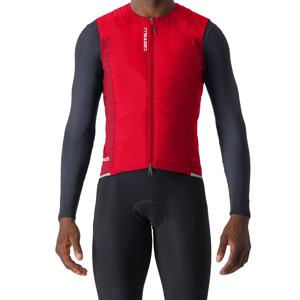 Castelli Fly Vest mouwloos fietsjack rich red heren XXL