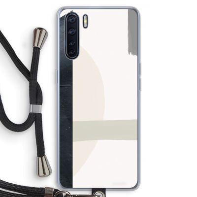 Baca: Oppo A91 Transparant Hoesje met koord
