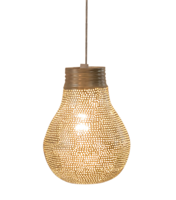 Hanglamp Pear Filisky Goud
