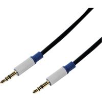 LogiLink BASC15 Jackplug Audio Aansluitkabel 1.50 m Donkerblauw (mat) - thumbnail