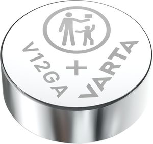 VARTA V12GA, LR43, AG12, D186, L1142 1.5V 80mAh batterij - 10 Stuks