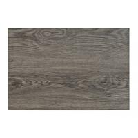 Tafel placemats met hout look print - donkergrijs - 45 x 30 cm - pvc