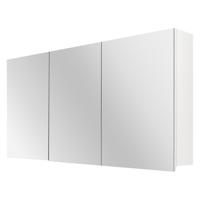 Differnz Spiegelkast - 120x60x15cm - 3 deuren - MDF - wit 36.701.16