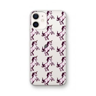 Musketon Unicorn: iPhone 12 Transparant Hoesje